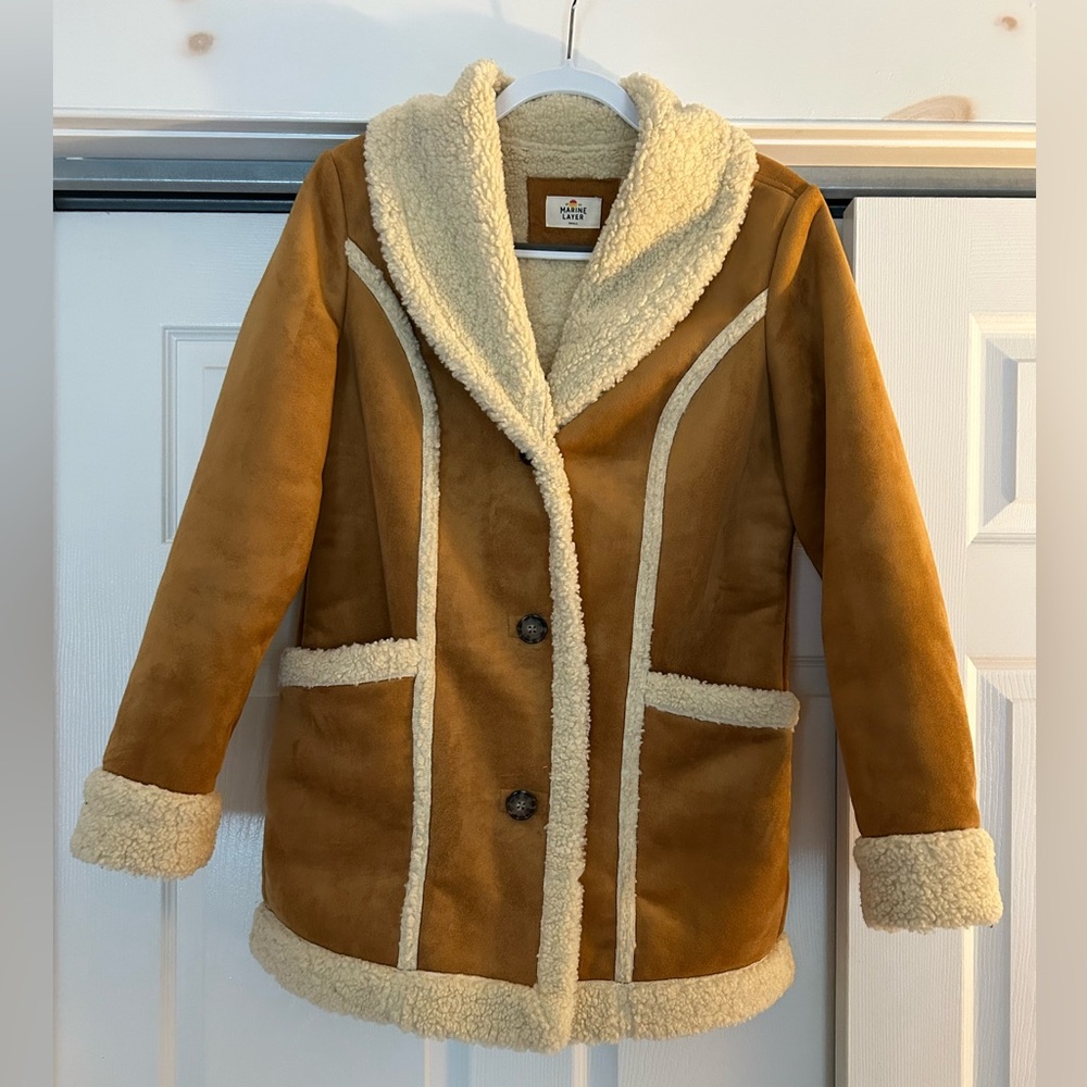 Marine Layer Penny Lane Sherpa Coat